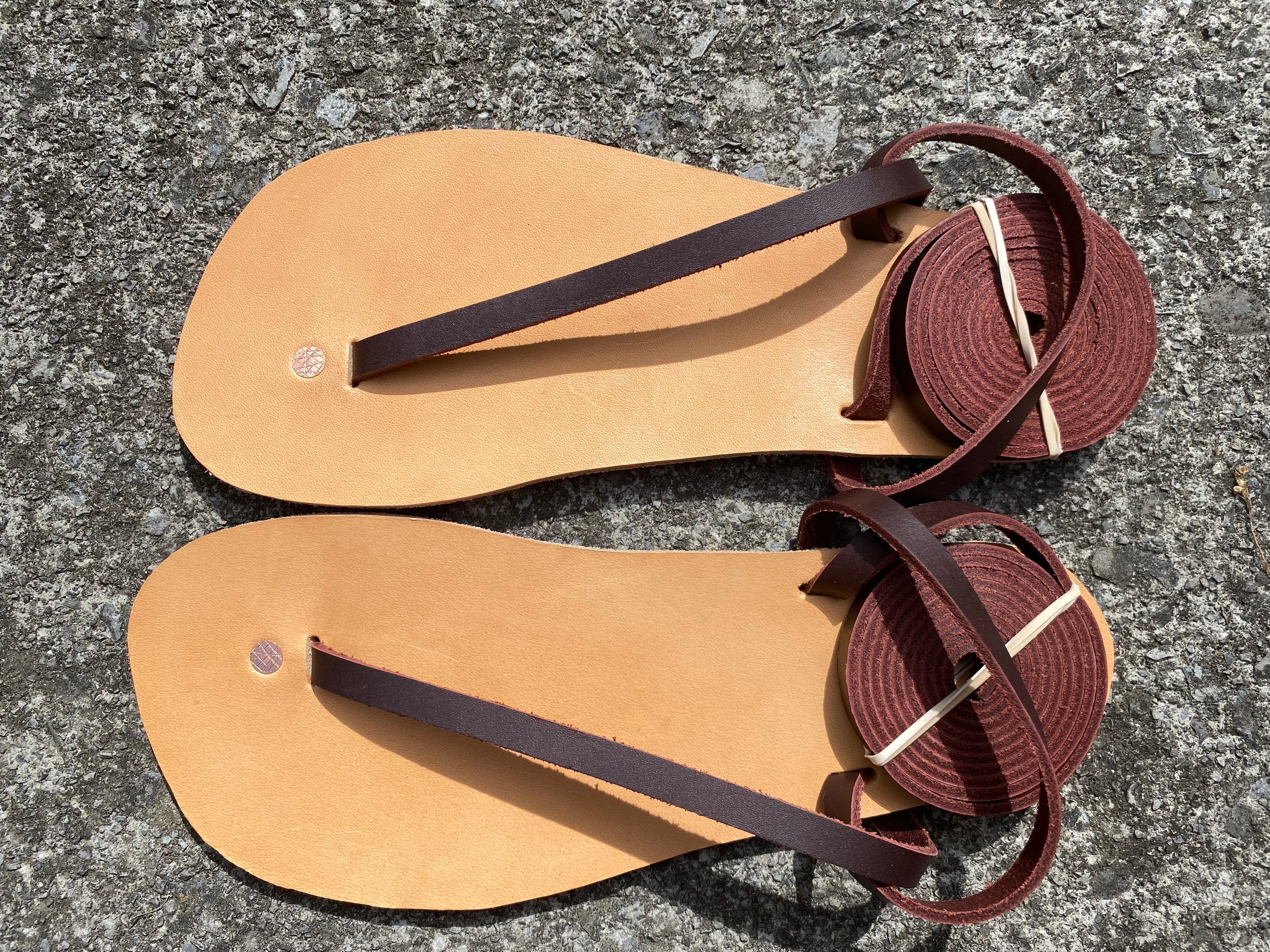 Leather Barefoot Sandals