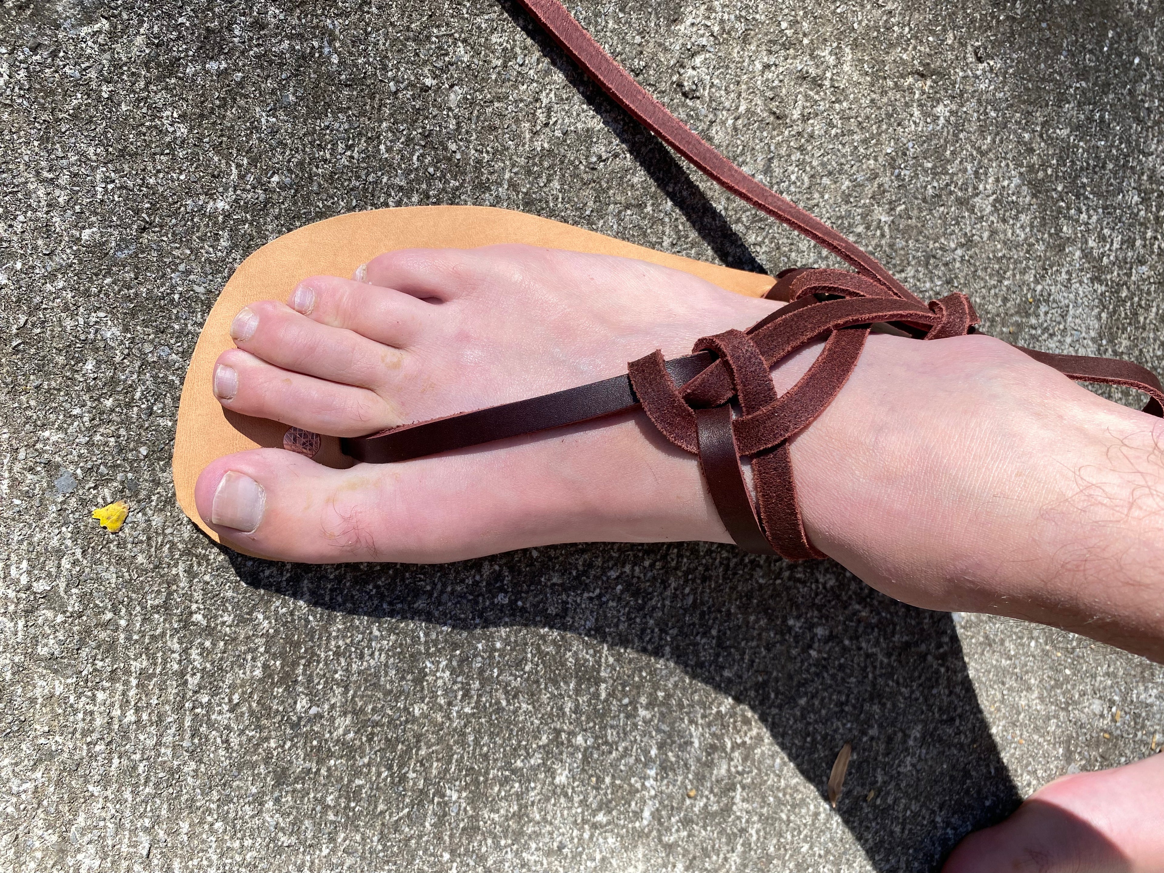 Leather Barefoot Sandals