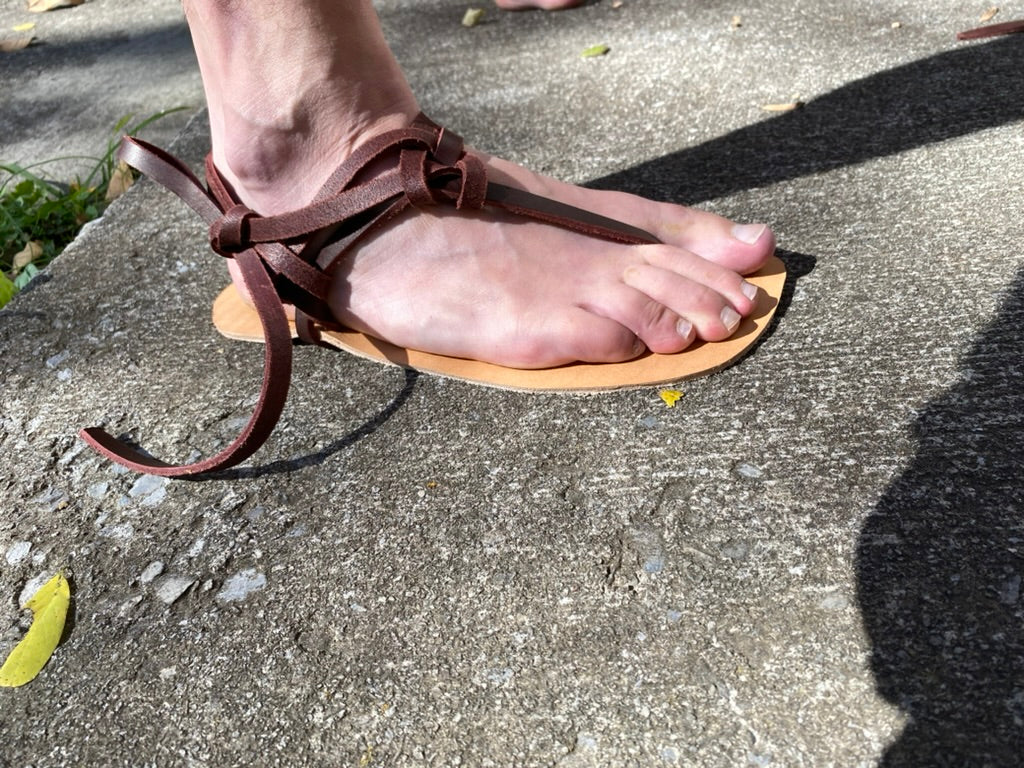 Leather Barefoot Sandals
