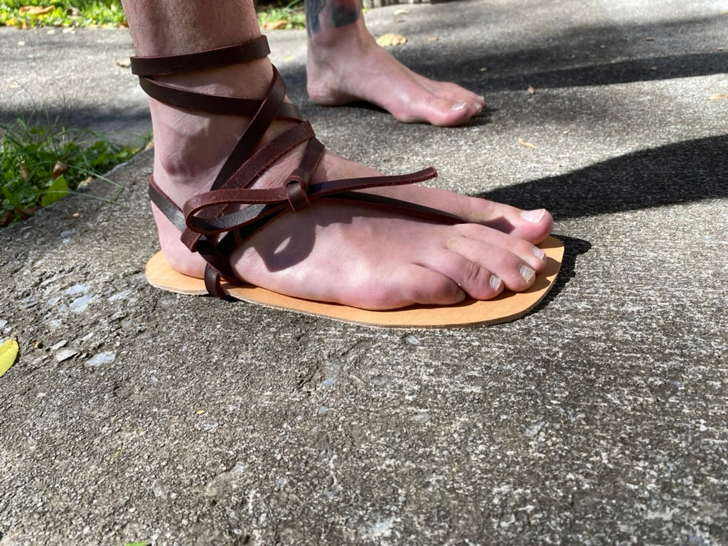Leather Barefoot Sandals