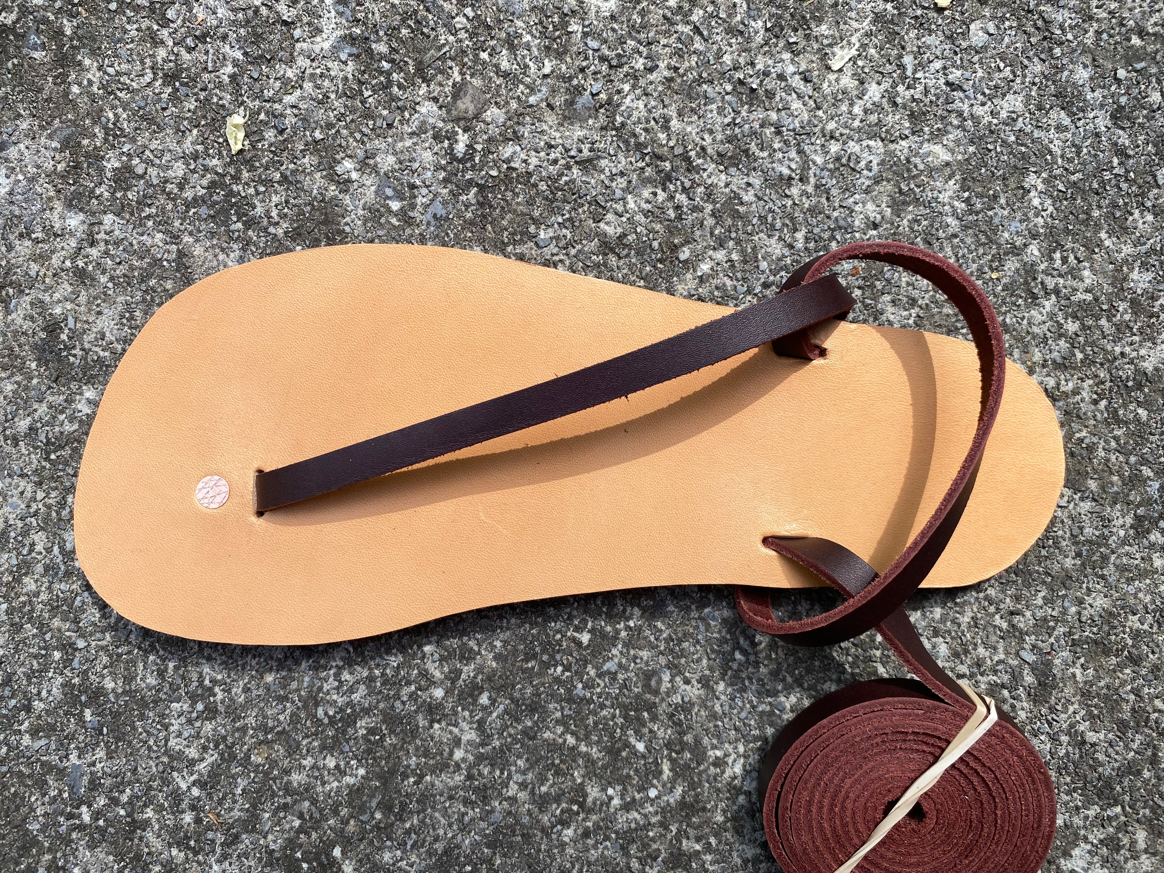 Leather Barefoot Sandals