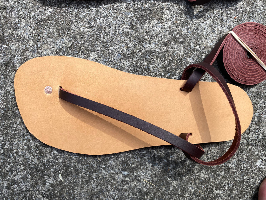 Leather Barefoot Sandals
