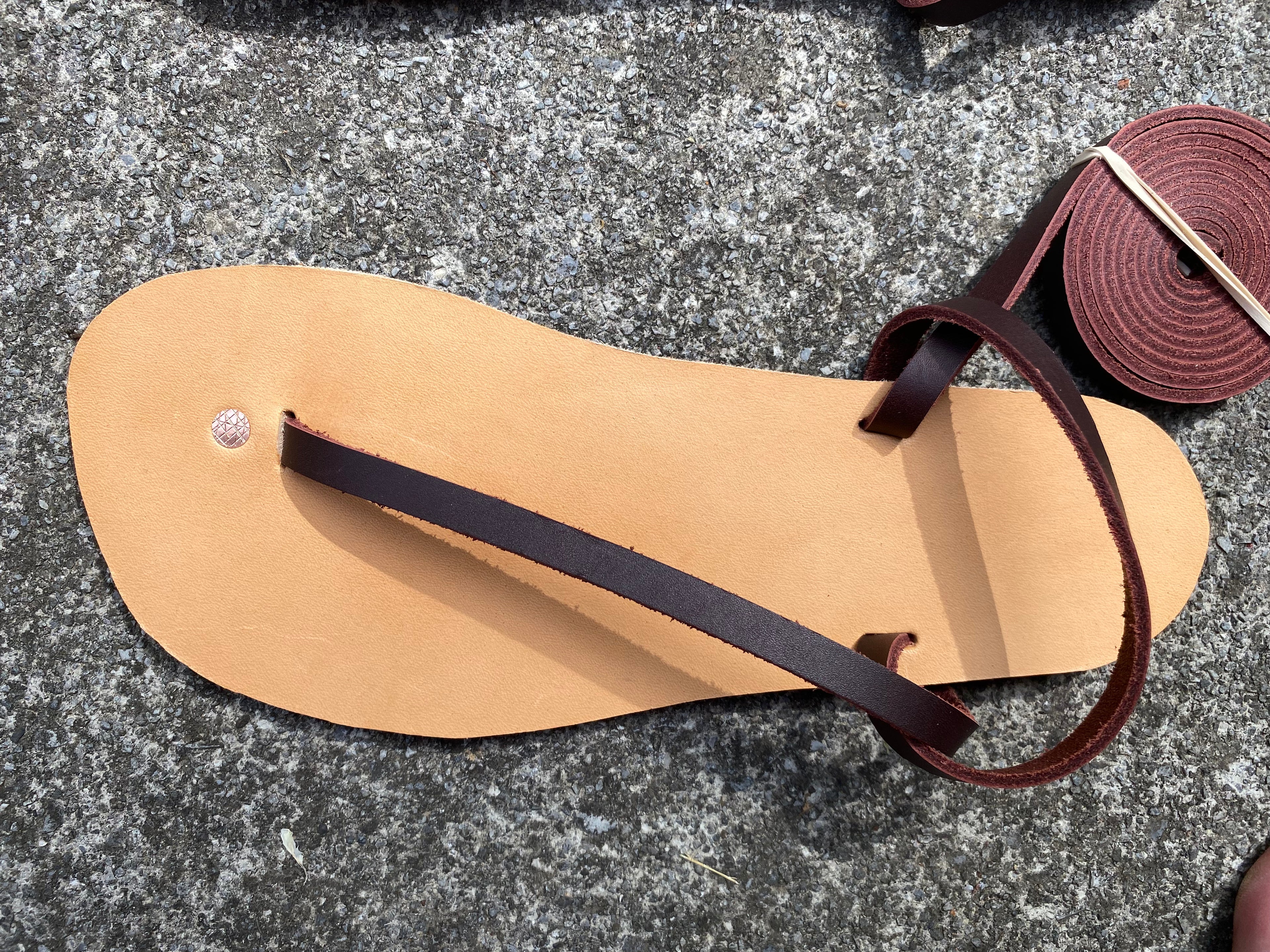 Leather Barefoot Sandals