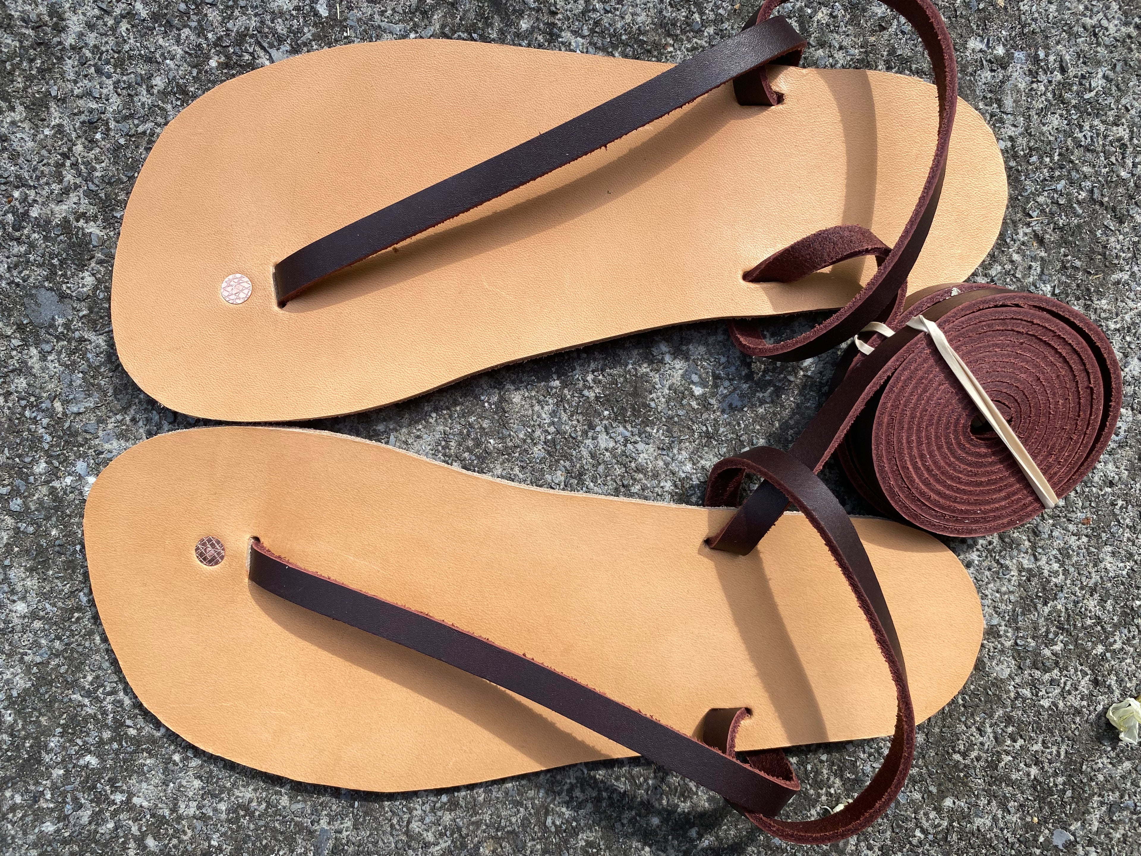 Leather Barefoot Sandals