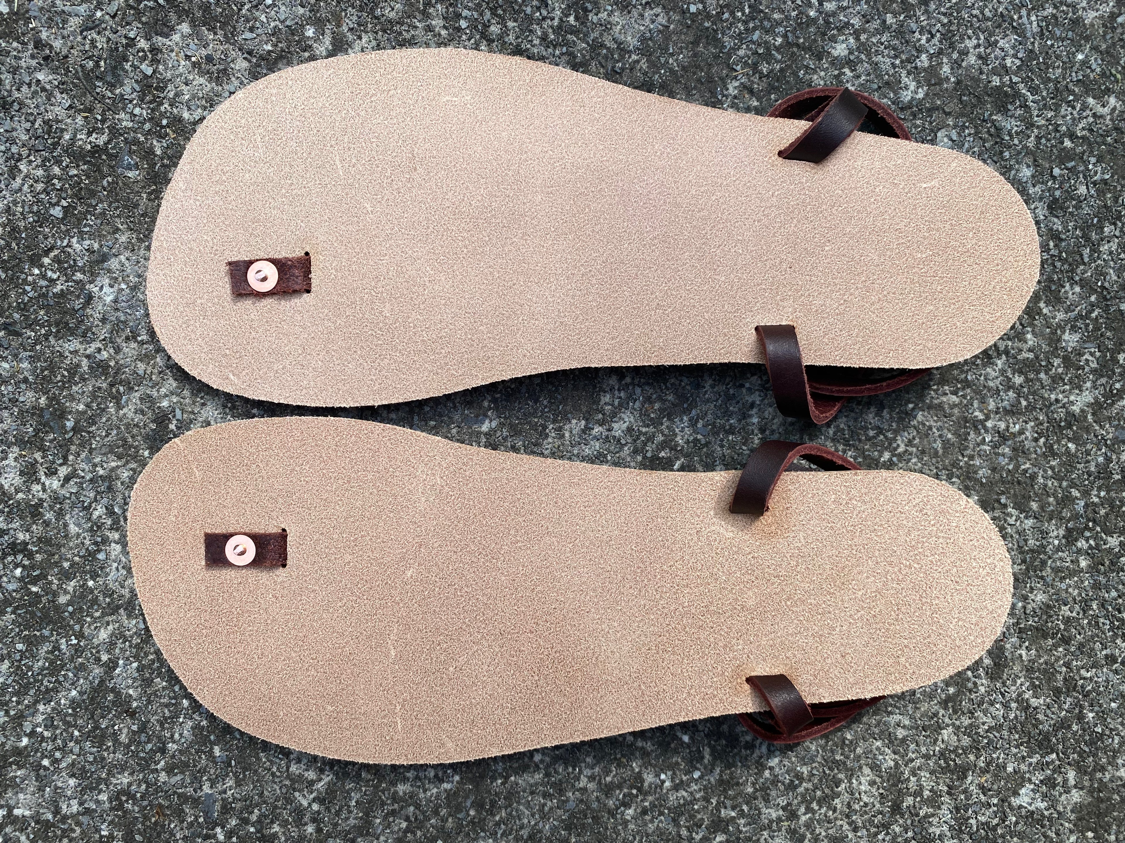 Leather Barefoot Sandals