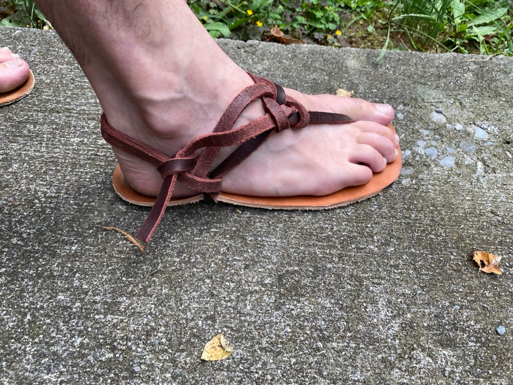 Leather Barefoot Sandals