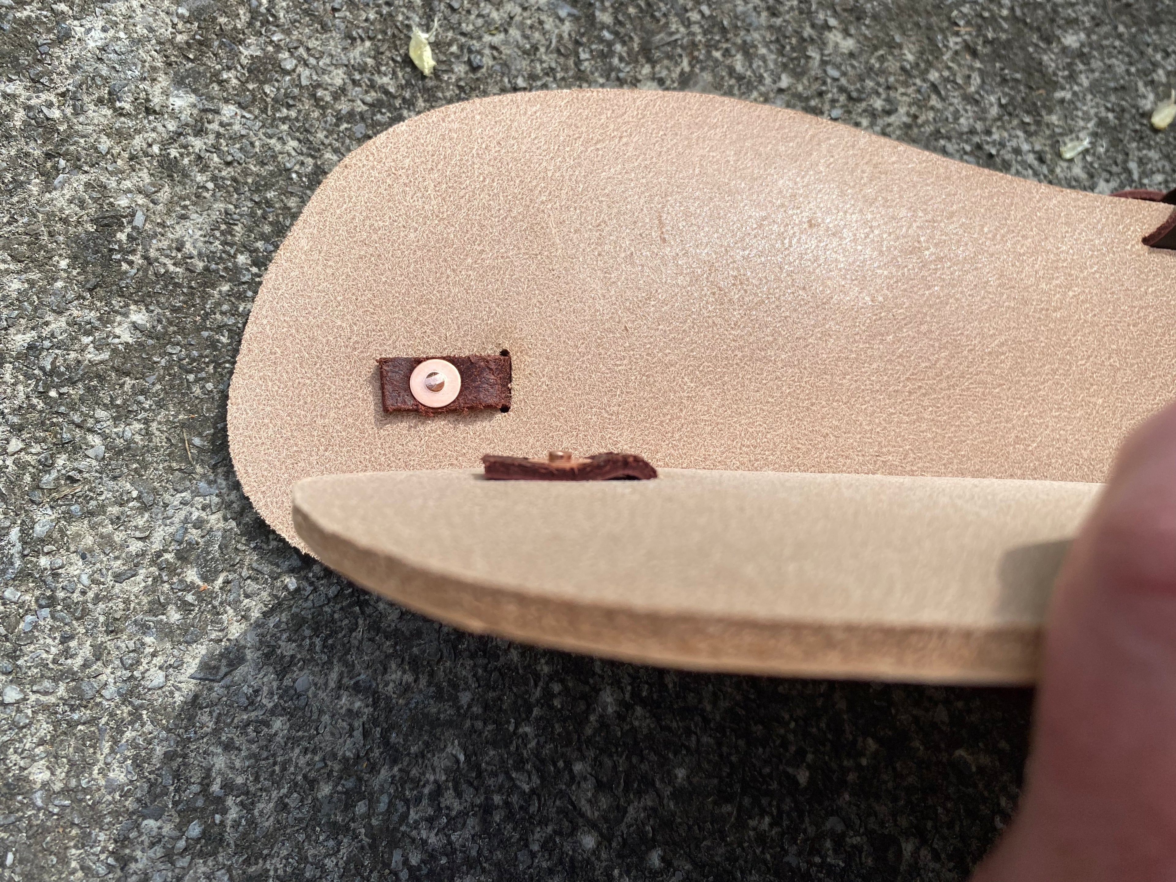 Leather Barefoot Sandals