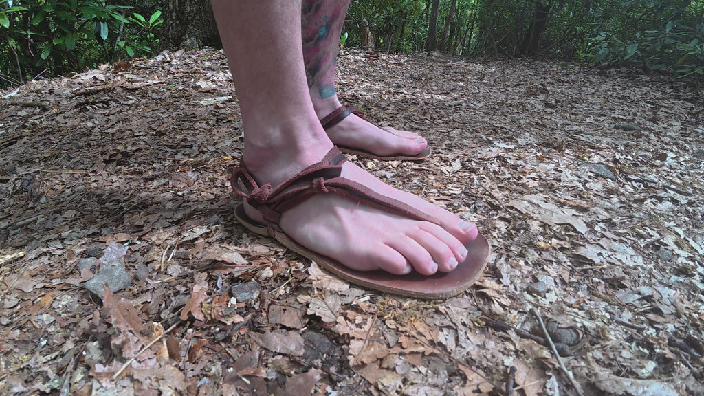 Leather Barefoot Sandals