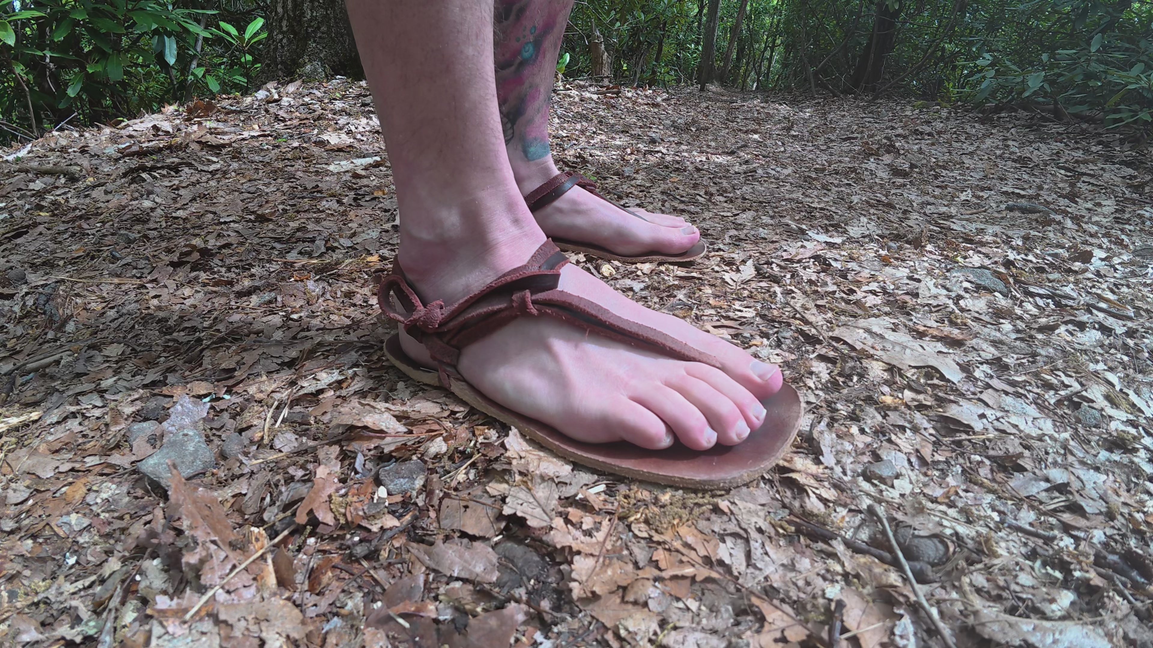 Leather Barefoot Sandals